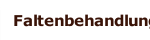 Faltenbehandlung